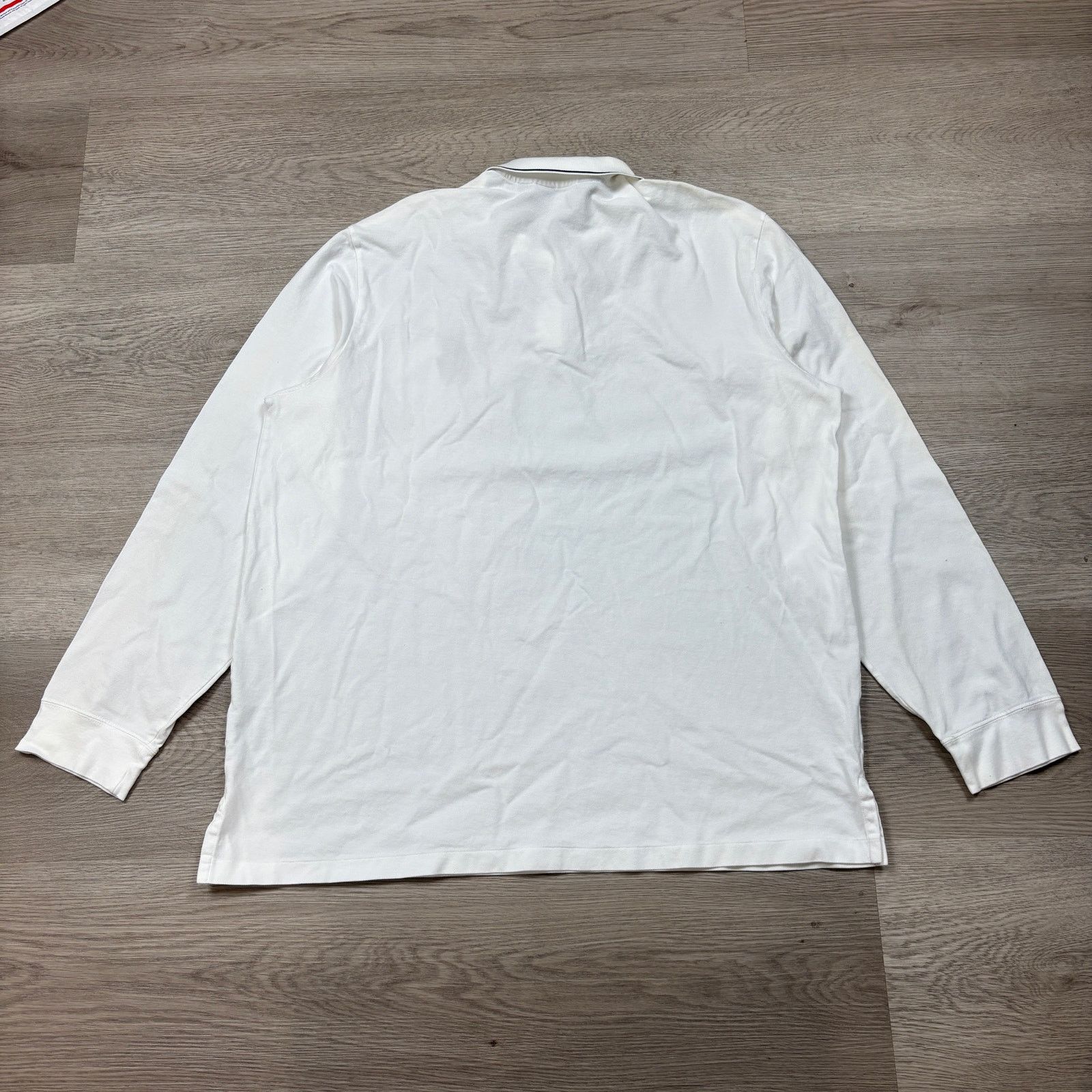 RLX Ralph Lauren × Vintage Vintage Polo Golf Pima Cotton Pro Fit Long Sleeve Polo 2XL Size US XXL / EU 58 / 5 - 4 Thumbnail