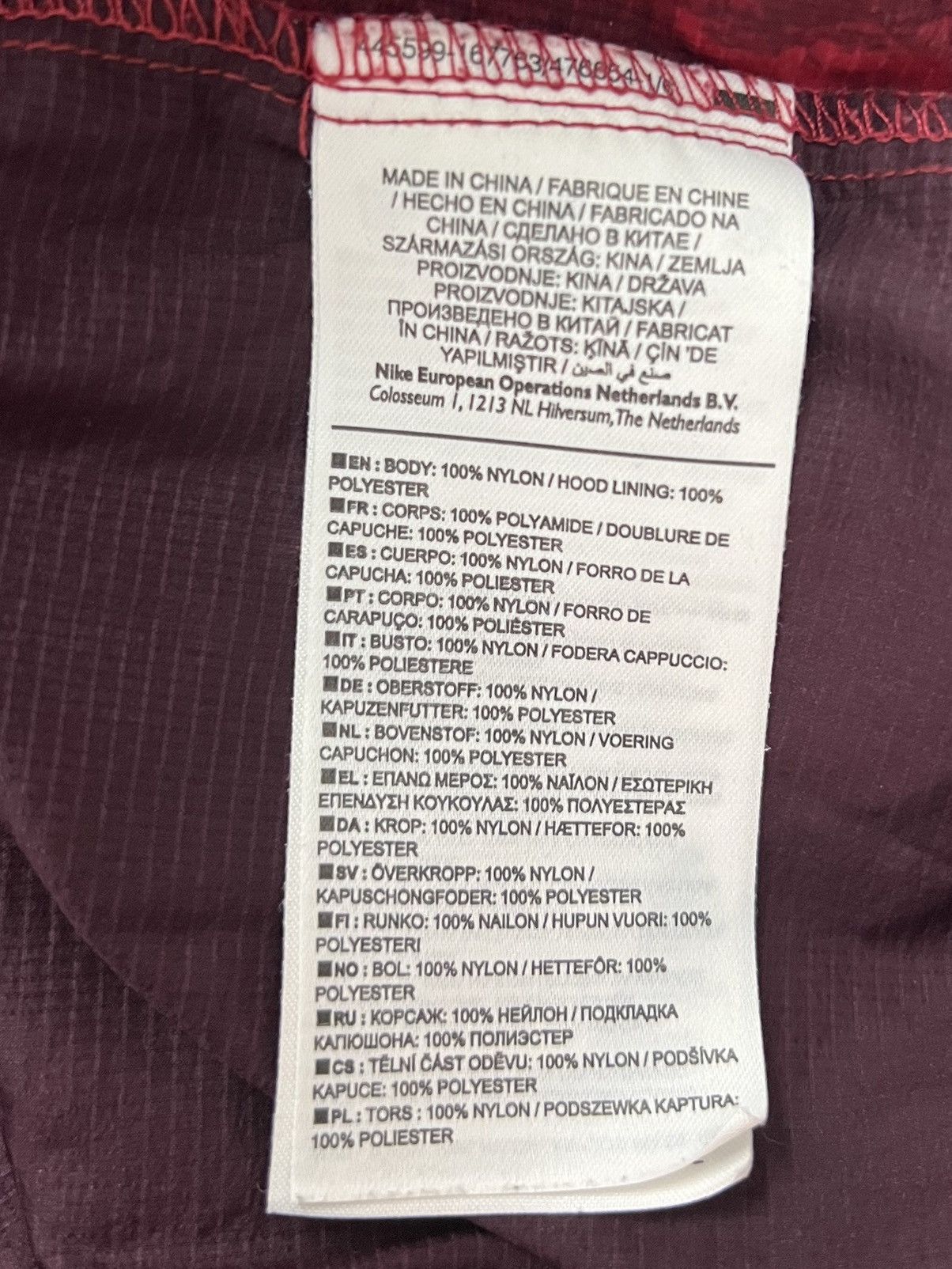 Gyakusou × Nike Female Jacket Nike Gyakusou Red Size L Size L / US 10 / IT 46 - 6 Thumbnail