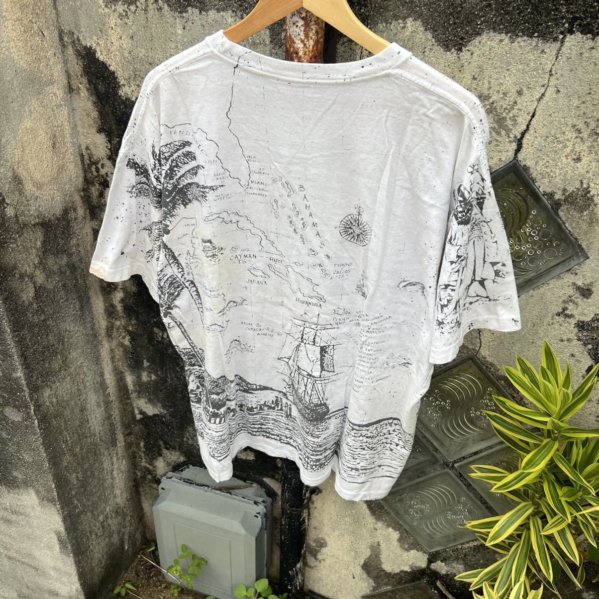 Vintage “VINTAGE” FULLPRINT MAP TEE Size US XL / EU 56 / 4 - 15 Thumbnail