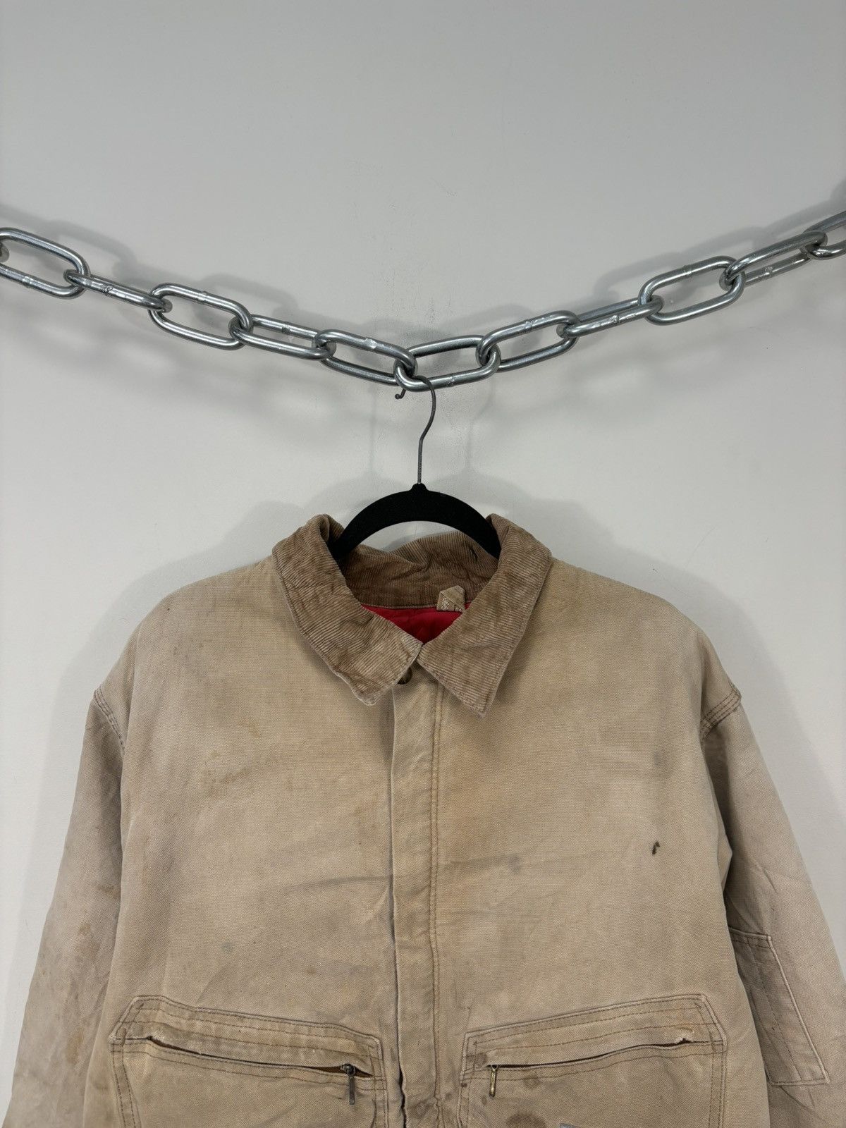 Carhartt Vintage Carhartt Y2K Workwear Faded Hype Boxy Cropped Jacket Size US L / EU 52-54 / 3 - 5 Thumbnail