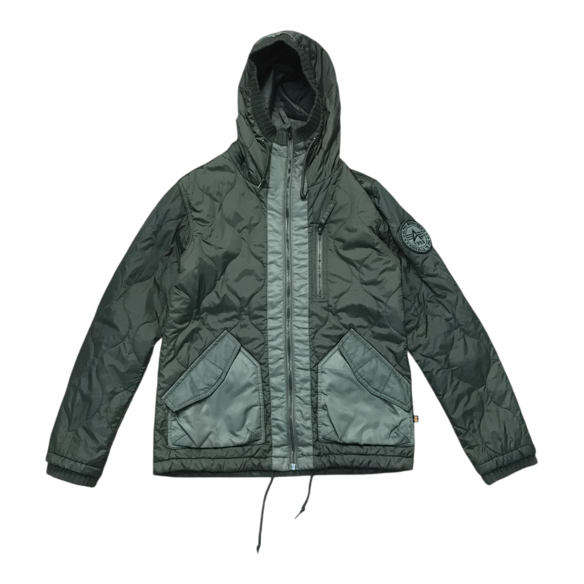 Alpha Industries Alpha Industries Quilted Army Jacket Size US M / EU 48-50 / 2 - 3 Thumbnail