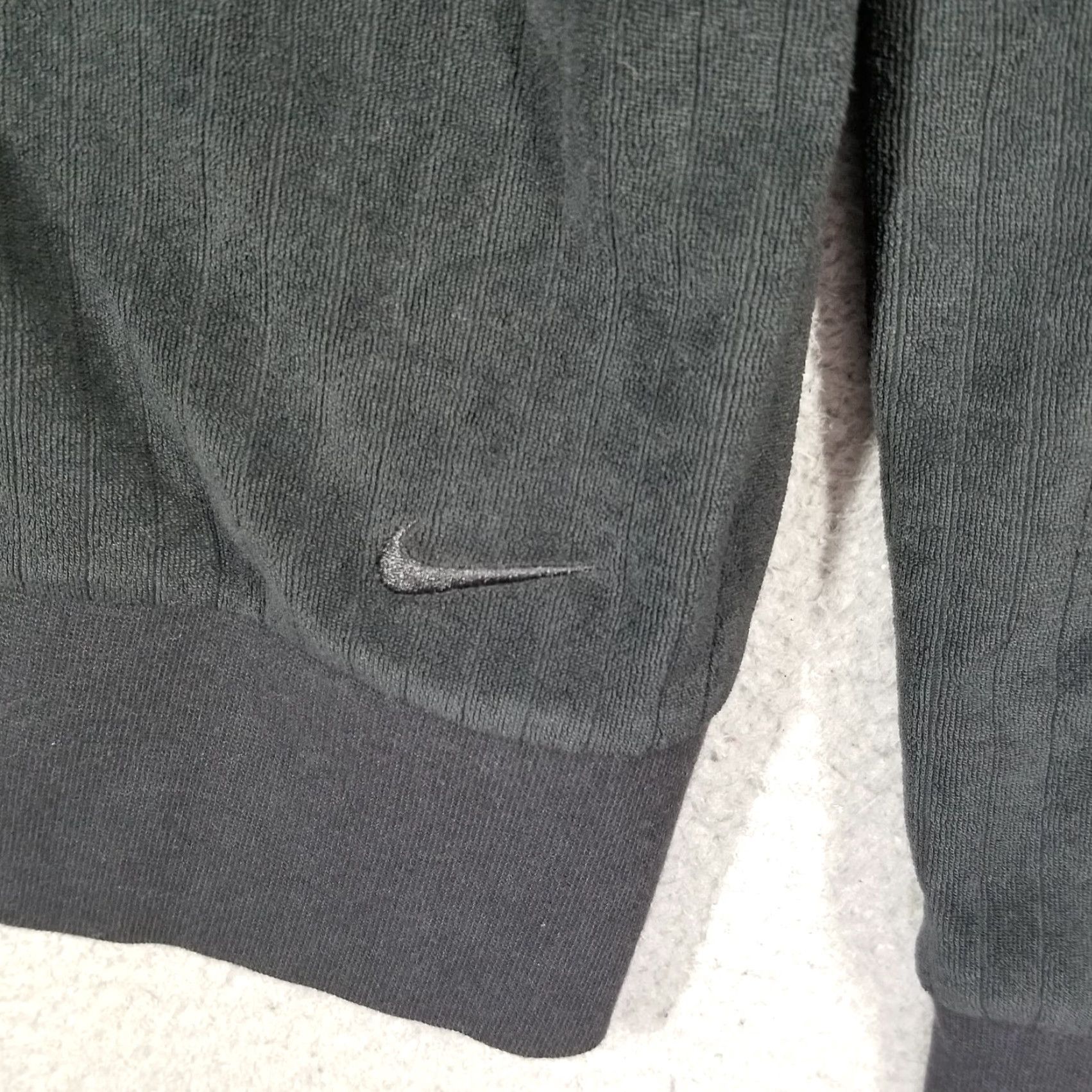 Nike Nike Golf Women’s Small Cardigan Sweater Unreleased NEW Sample Ribbed Script Care Sporty Classic Casual Business Size S / US 4 / IT 40 - 3 Thumbnail