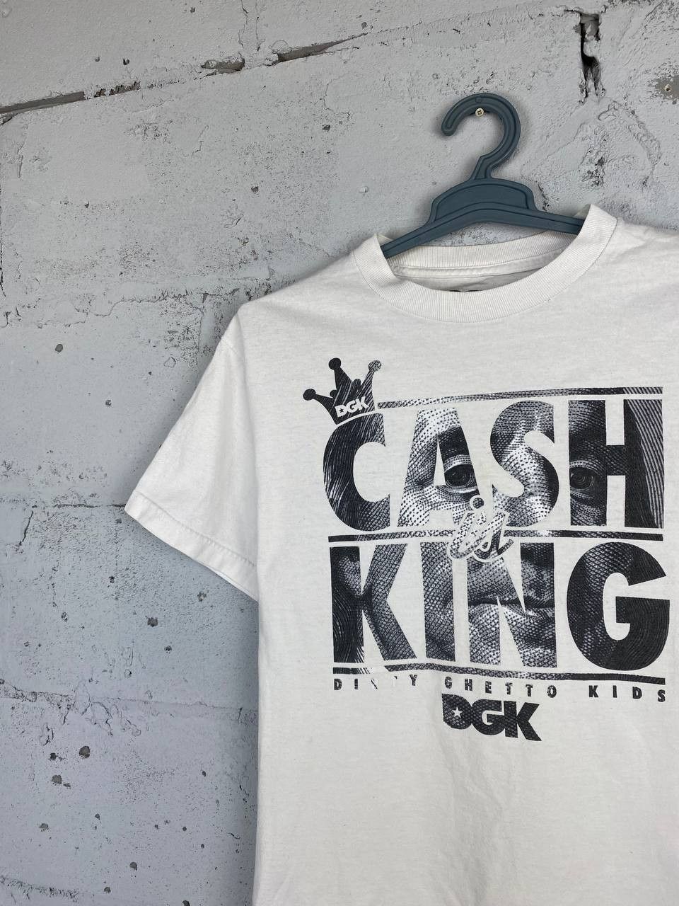 DGK × Rap Tees vintage dgk dirty ghetto kids Cash is king logo tee Size US M / EU 48-50 / 2 - 3 Thumbnail