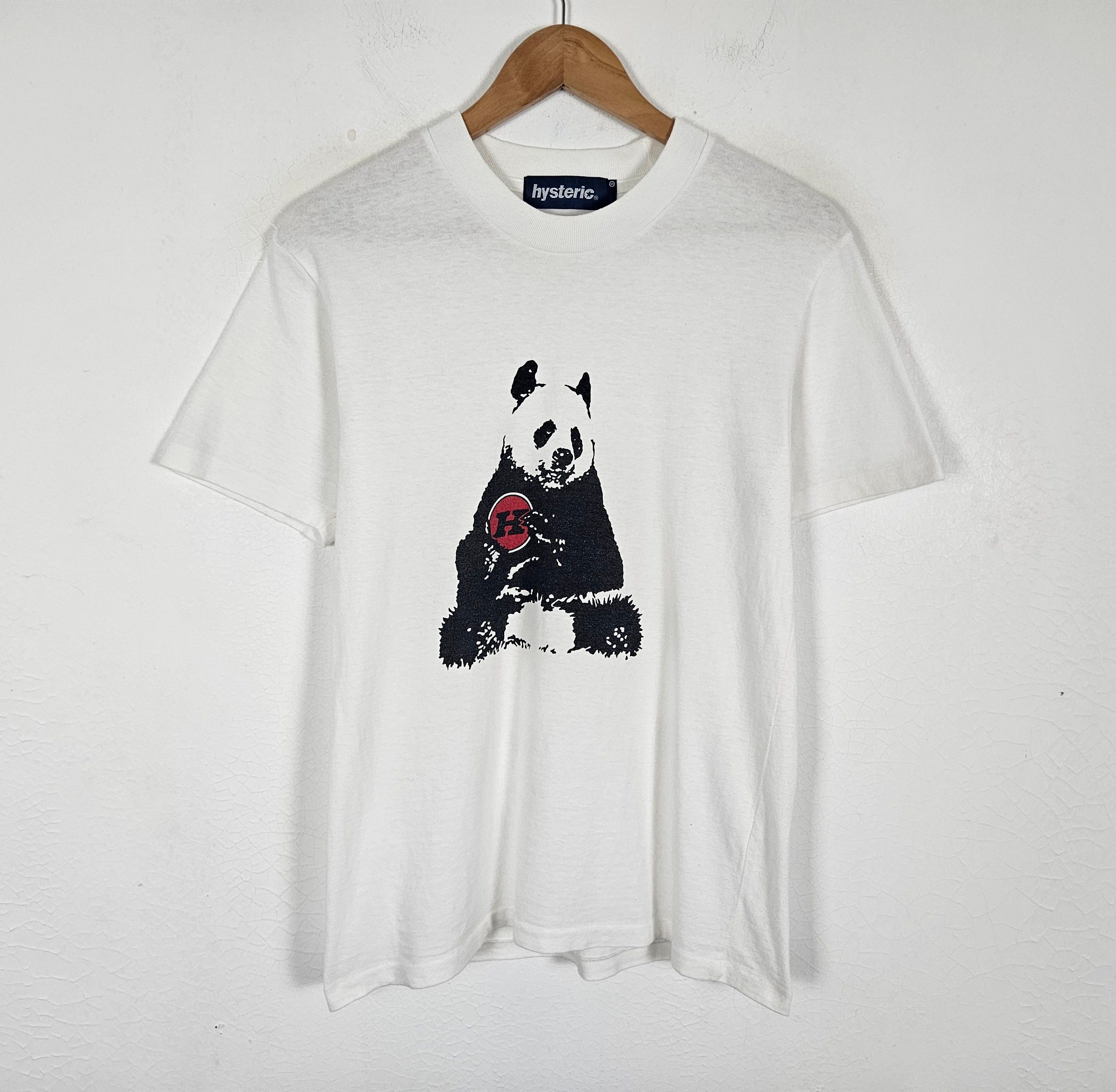 Hysteric Glamour Hysteric Glamour Panda White Tee shirt Size US S / EU 44-46 / 1 - 2 Thumbnail
