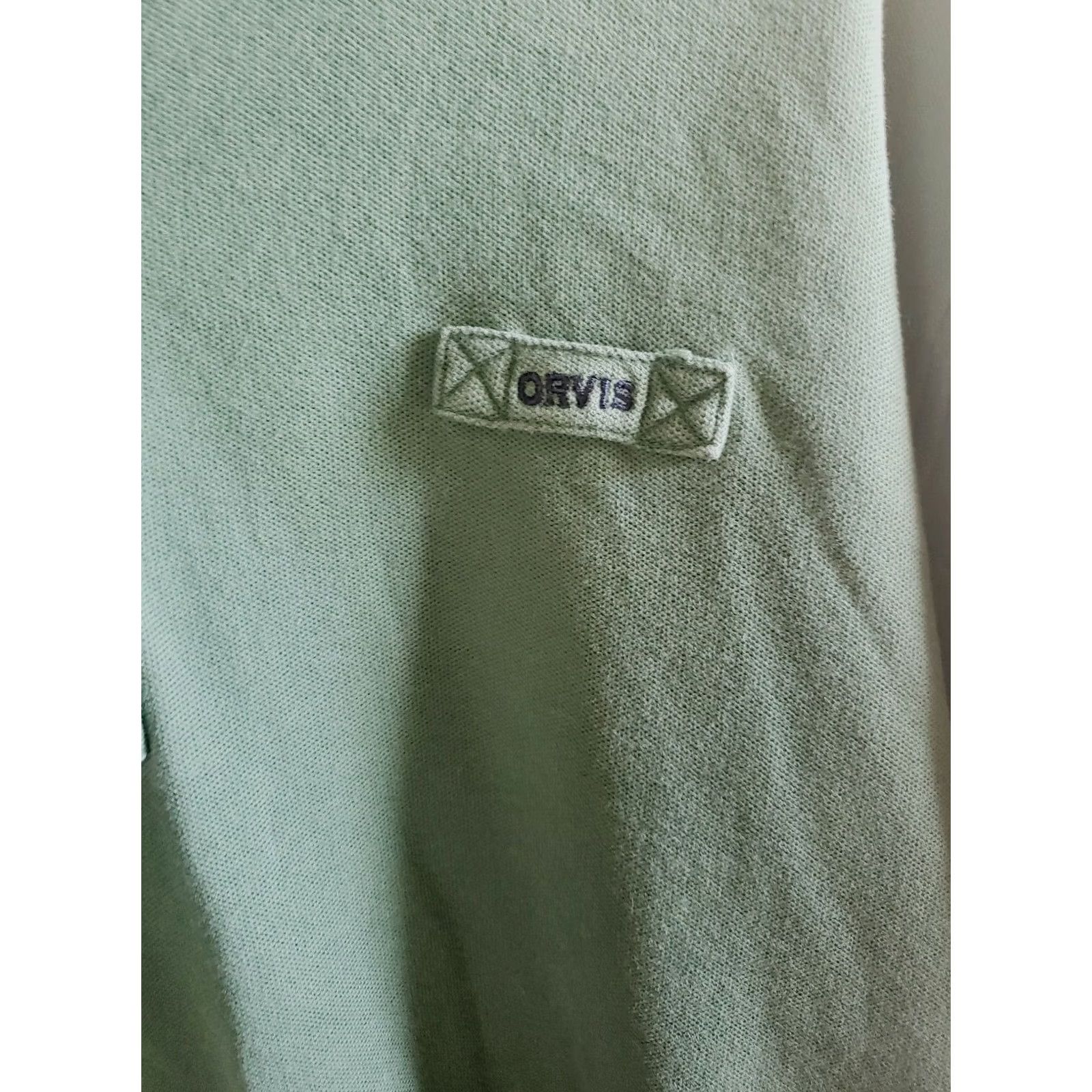 Orvis Orvis Polo Shirt Mens XL Short Sleeve Green Cotton Chest Logo Slit Size US XL / EU 56 / 4 - 4 Thumbnail