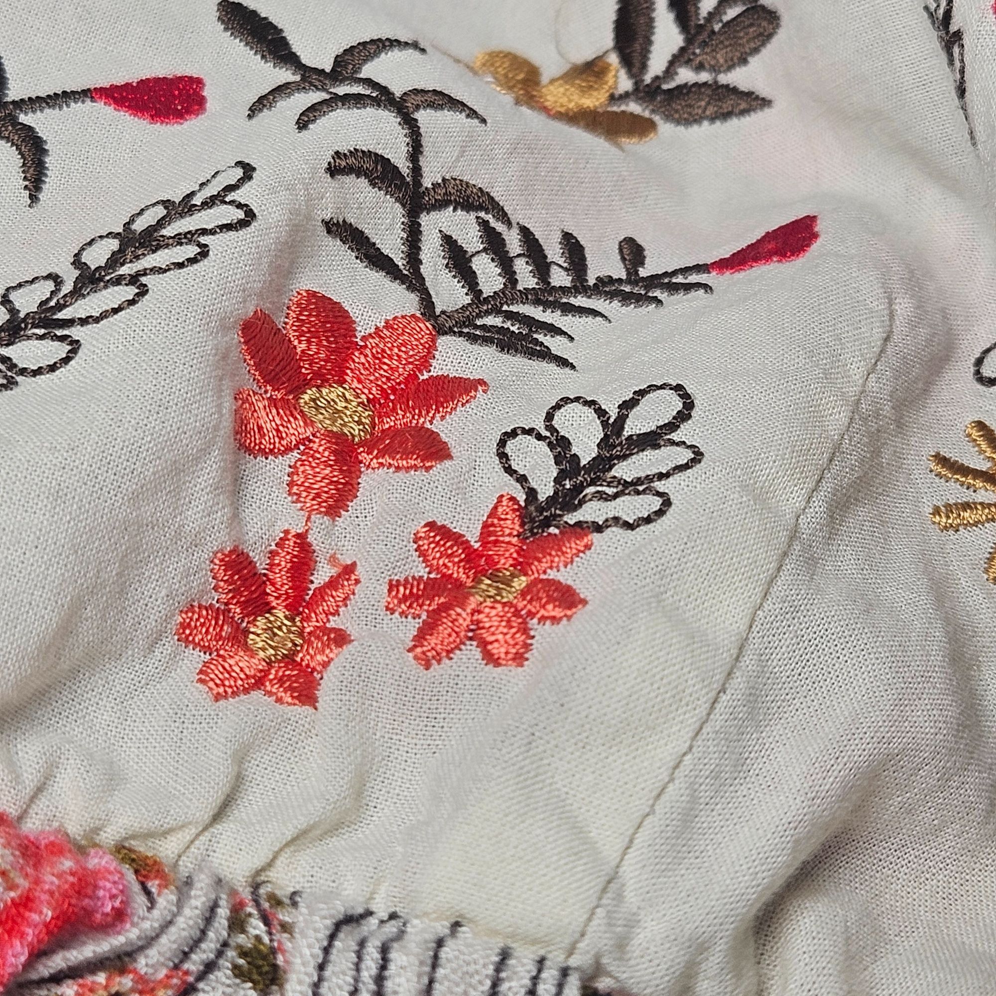 Other Raga Woman Embroidered Floral Mini Dress Size XS Boho Indie Size XS / US 0-2 / IT 36-38 - 8 Thumbnail