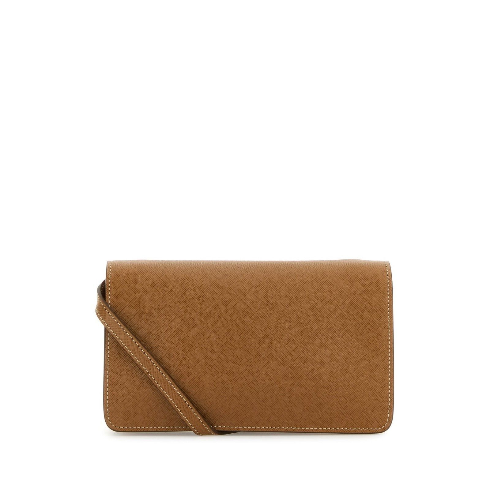 Prada PRADA Mini Brown Leather Shoulder Bag New And Authentic Size ONE SIZE - 3 Thumbnail