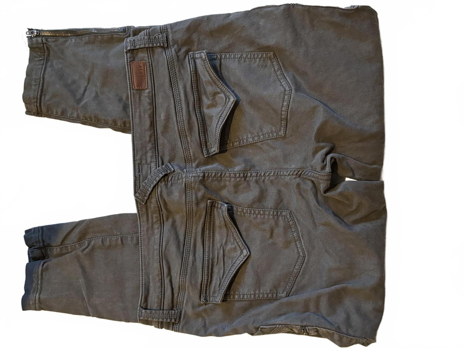 Jones New York Joie Women's Green Utility Moto Pants with Zipper Detail 32 Size 32" / US 10 / IT 46 - 6 Thumbnail