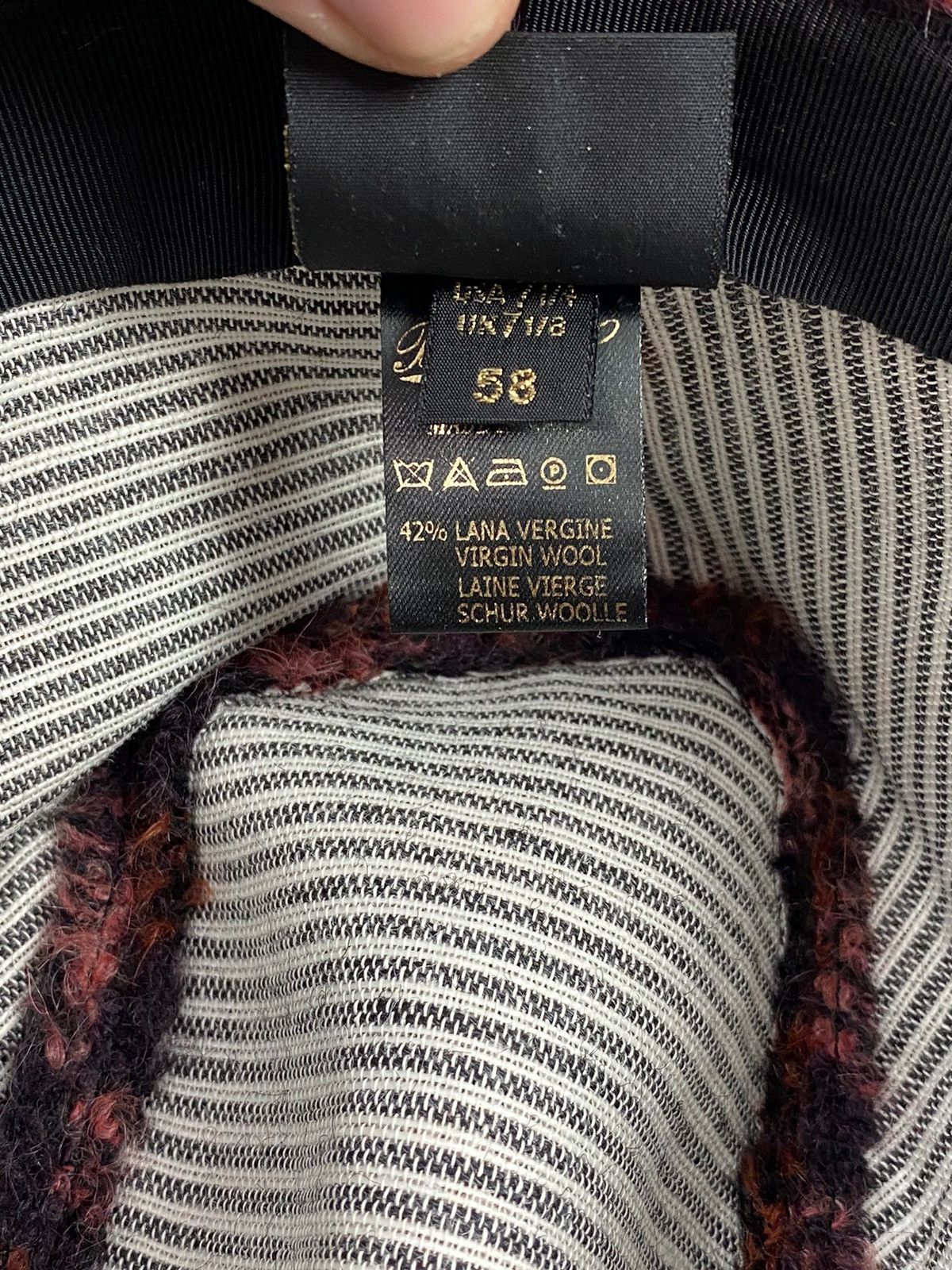 Borsalino Borsalino Wool Check Hat Size ONE SIZE - 10 Thumbnail