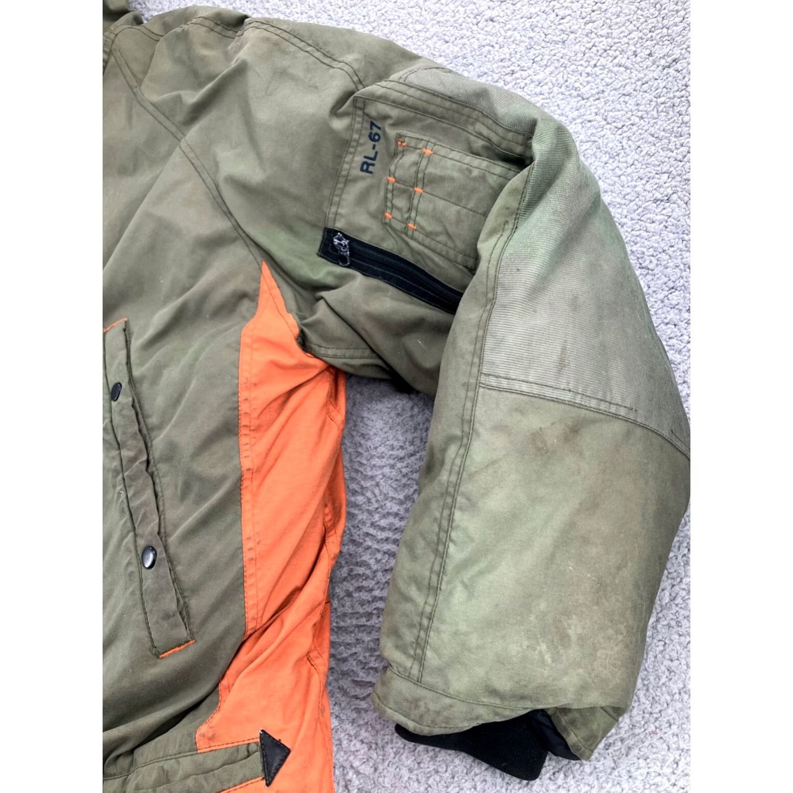 Polo Ralph Lauren VINTAGE Polo Ralph Lauren Jacket Mens XL Green RL-67 Goose Down Parka Ski Jacket Size US XL / EU 56 / 4 - 5 Thumbnail