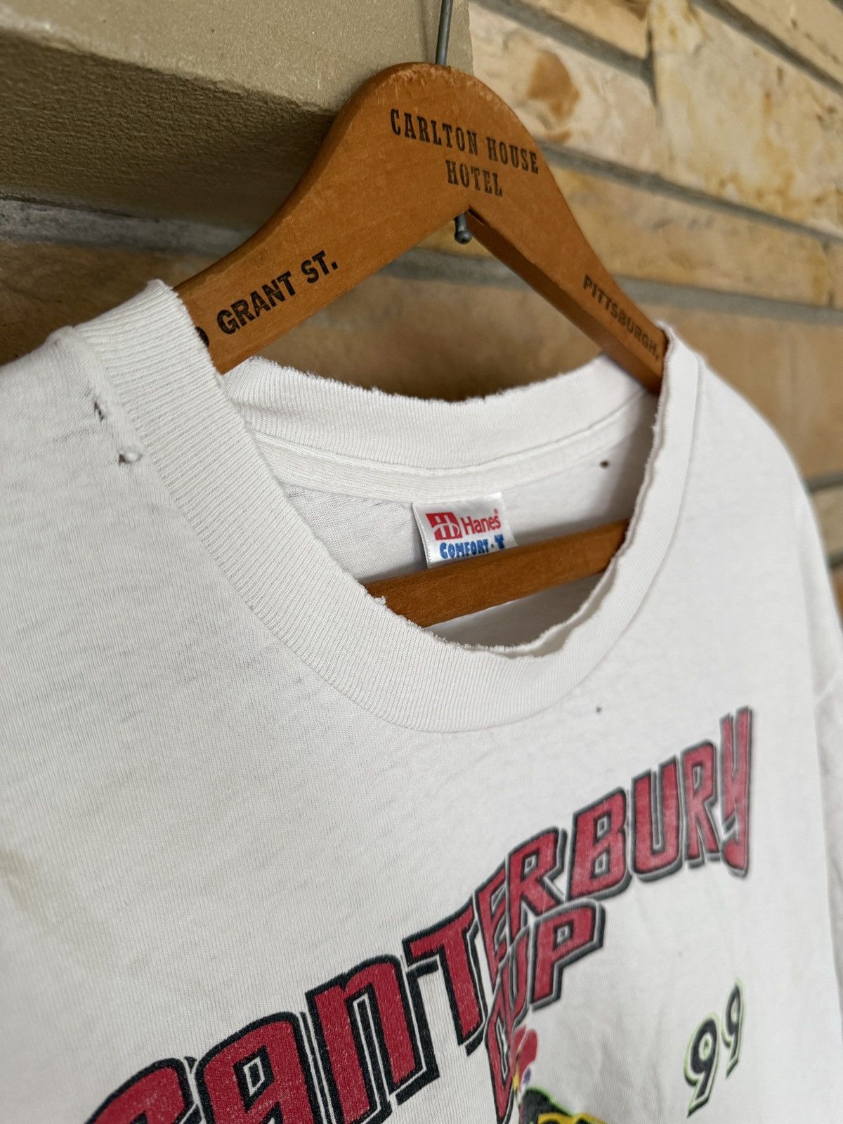 Vintage Vintage 90s Canterbury Cup Soccer Tournament Graphic Tee Size US L / EU 52-54 / 3 - 3 Thumbnail