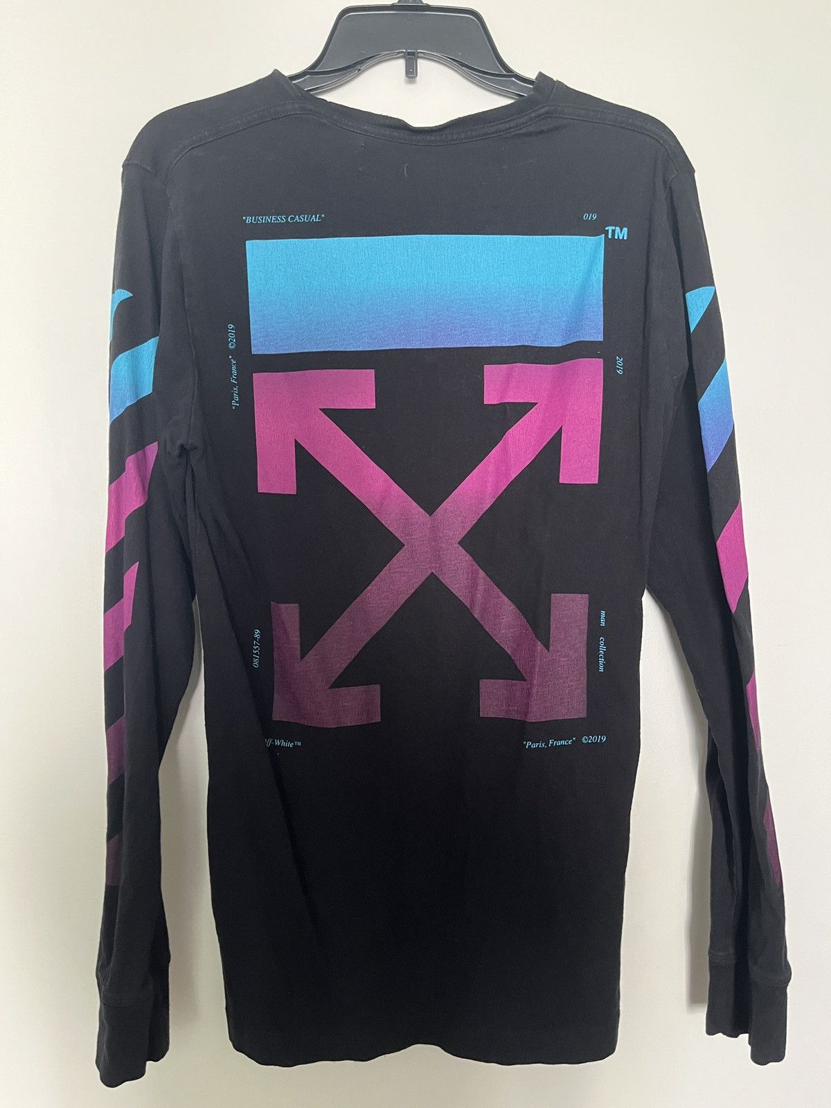 Off-White Off white long sleeve tshirt Size US S / EU 44-46 / 1 - 2 Thumbnail