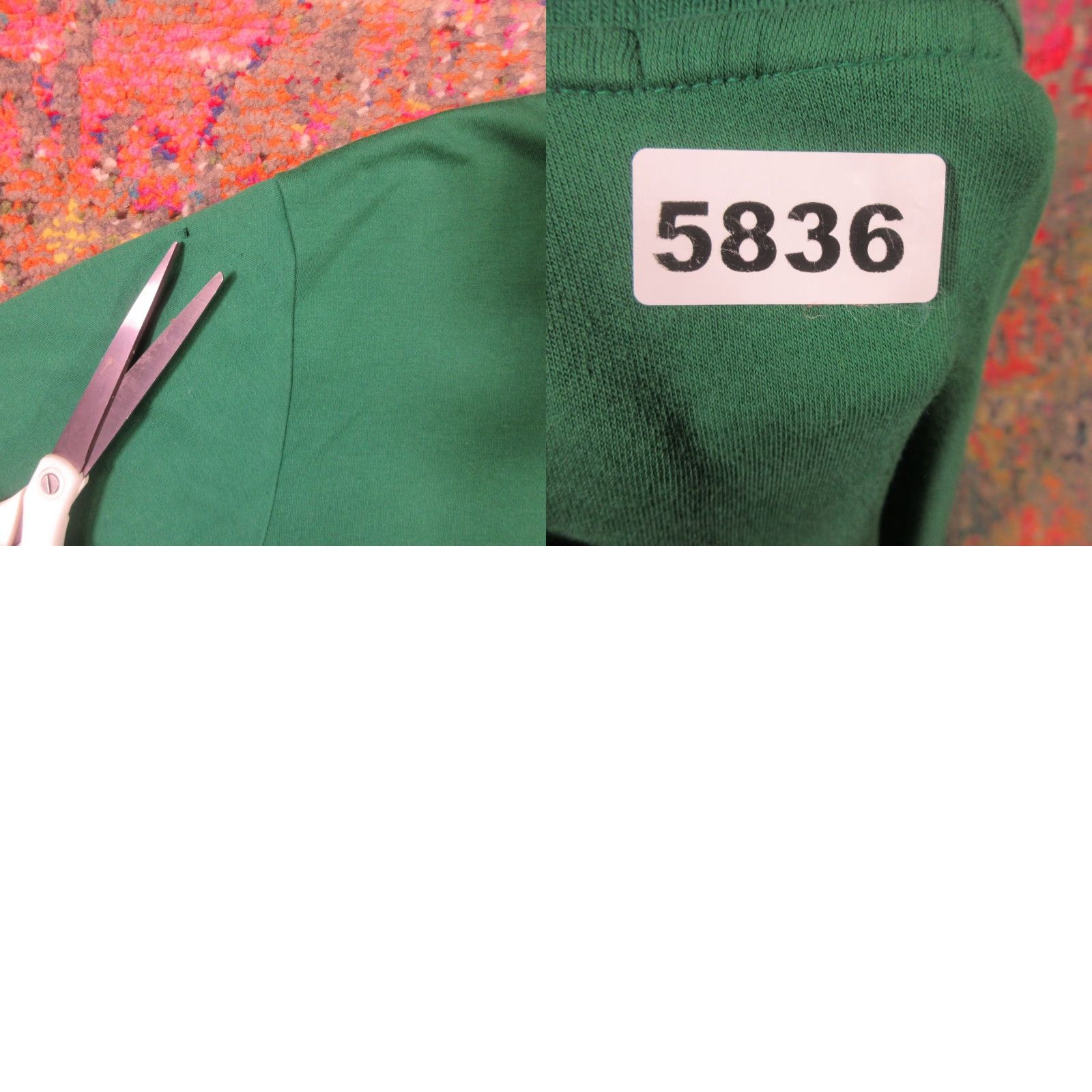 Polo Ralph Lauren VTG Polo Ralph Lauren Polo Shirt Mens M Oversized Green Distressed Size US M / EU 48-50 / 2 - 8 Thumbnail