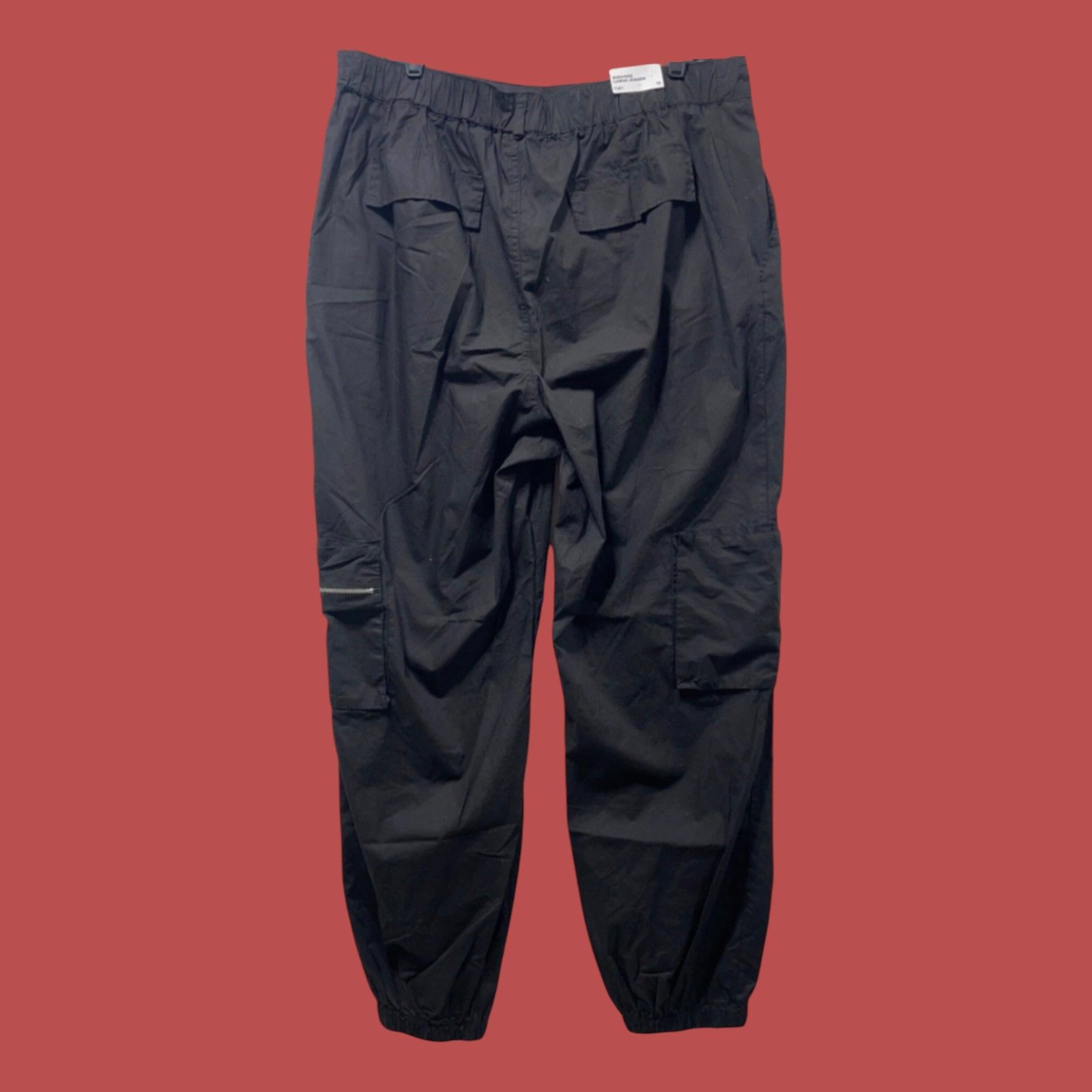 Other Rue + - Women's Cozy Cargo Jogger Pants With Multi Pockets - Size 36" / US 14 / IT 50 - 2 Thumbnail