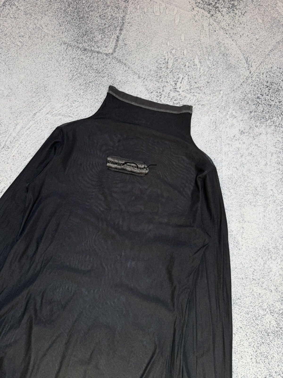 Jean Paul Gaultier Vintage Beate Heymann Mesh Longsleeve Style Y2k Size L / US 10 / IT 46 - 13 Thumbnail