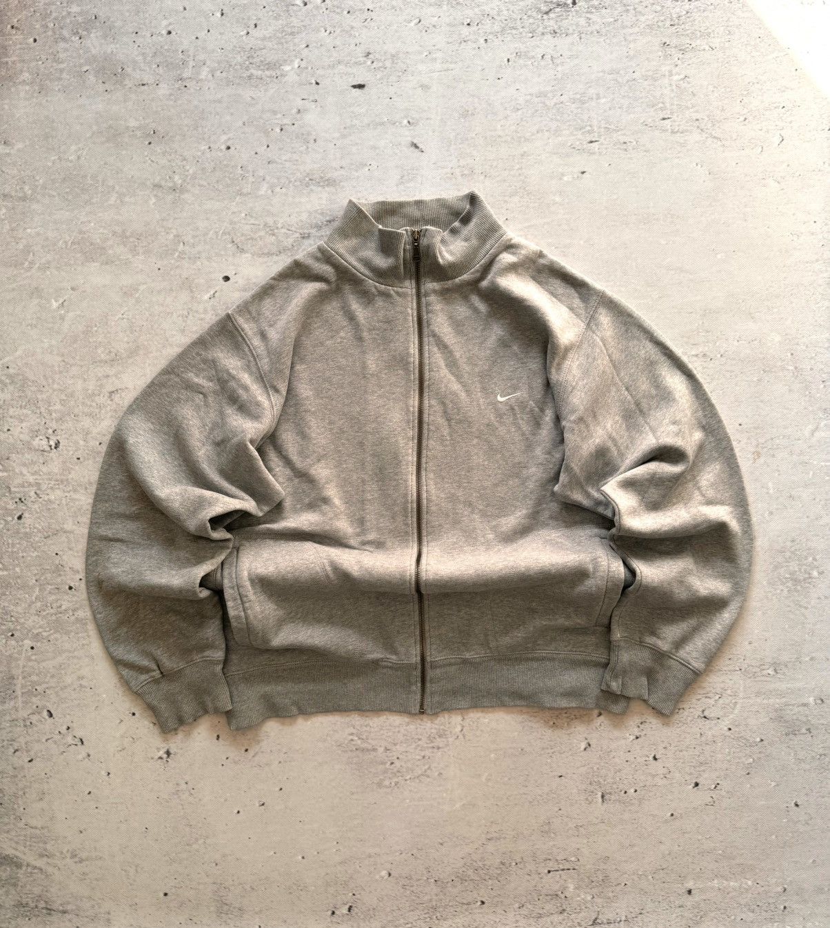 Nike × Vintage NIKE VINTAGE CENTER LOGO OVERSIZE BOXY ZIP HOODIE Size US L / EU 52-54 / 3 - 1 Thumbnail