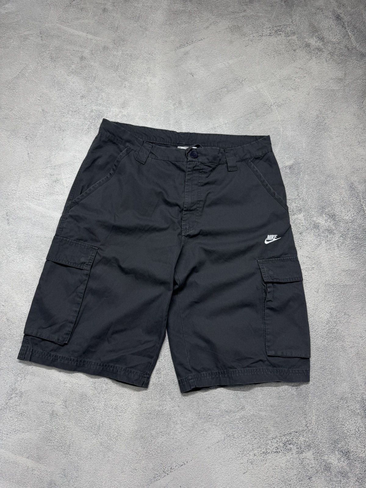 Nike Vintage Y2k Nike Cargo Swoosh Shorts Size US 32 / EU 48 - 4 Thumbnail