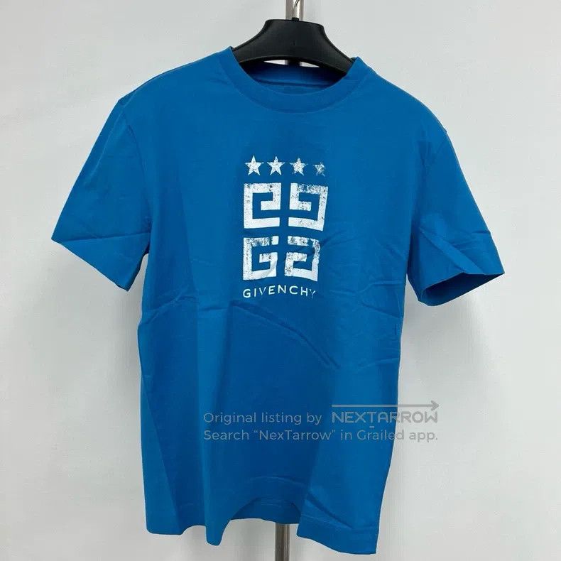 Givenchy Givenchy 4G Stars Slim Fit Short Sleeve Size US M / EU 48-50 / 2 - 1 Thumbnail