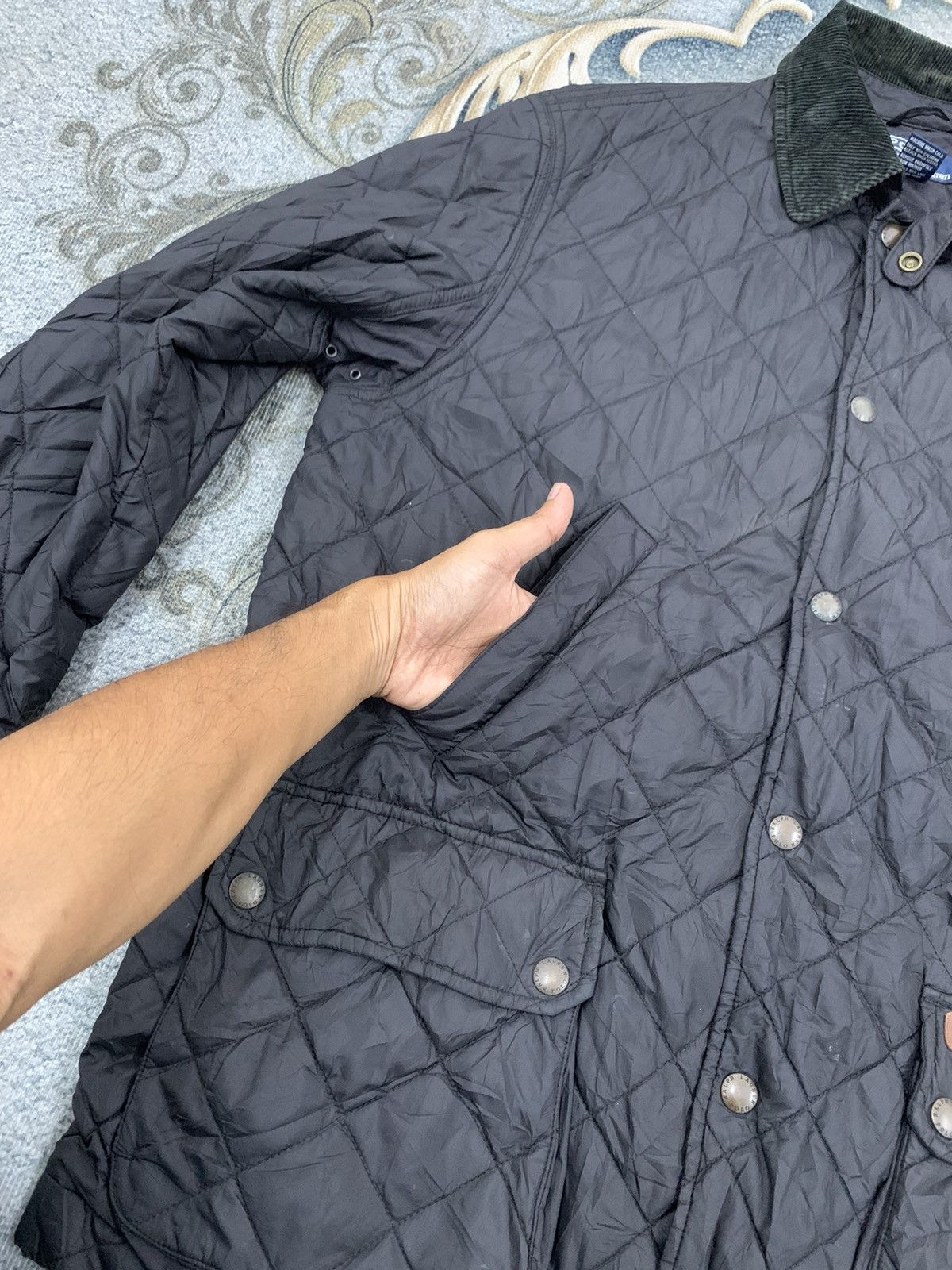 Polo Ralph Lauren Vtg Polo by Ralph Lauren Quilted Jacket Size US M / EU 48-50 / 2 - 13 Thumbnail