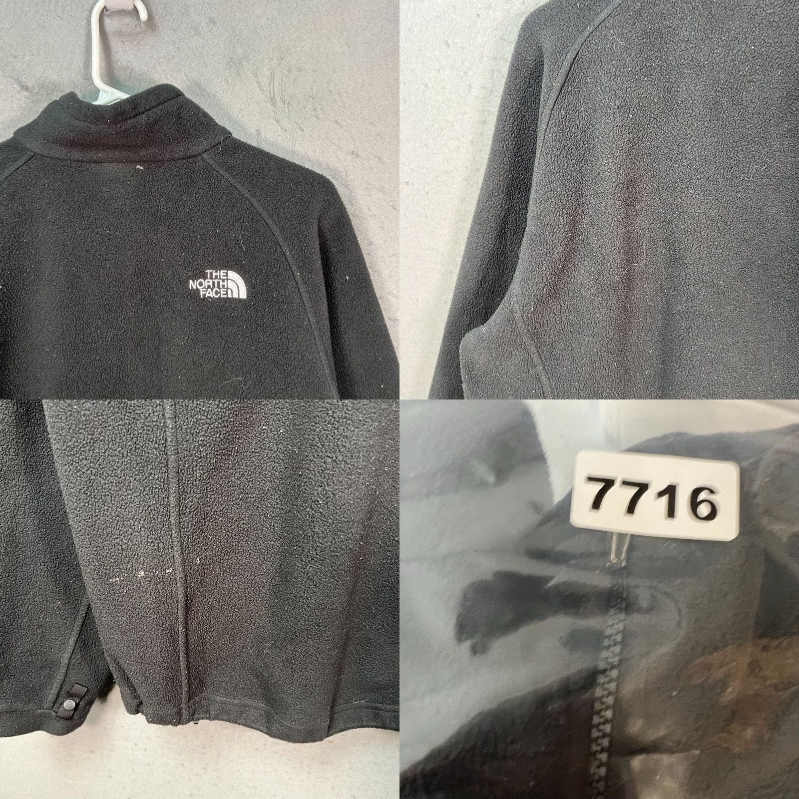 The North Face The North Face Black Full-Zip Fleece Jacket Mens Size Large Size US L / EU 52-54 / 3 - 9 Thumbnail
