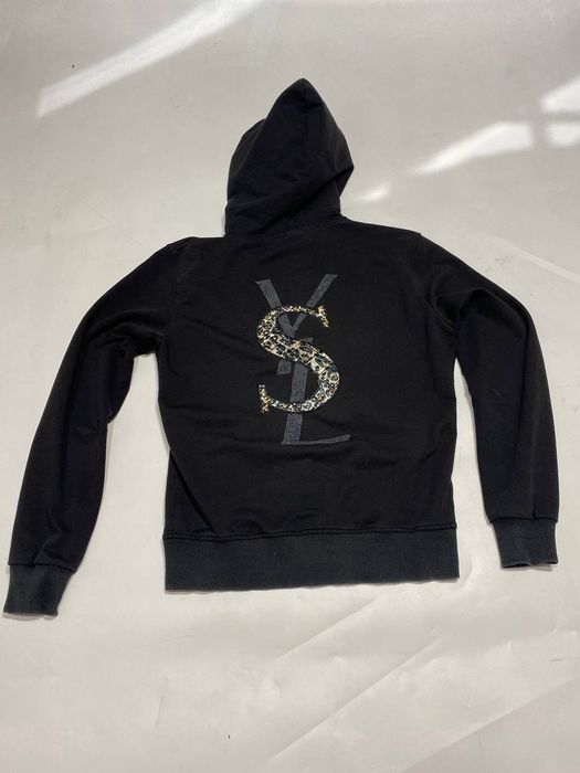 Vintage Yves Saint Laurent YSL Vintage Zip Hoodie Streetwear Y2K