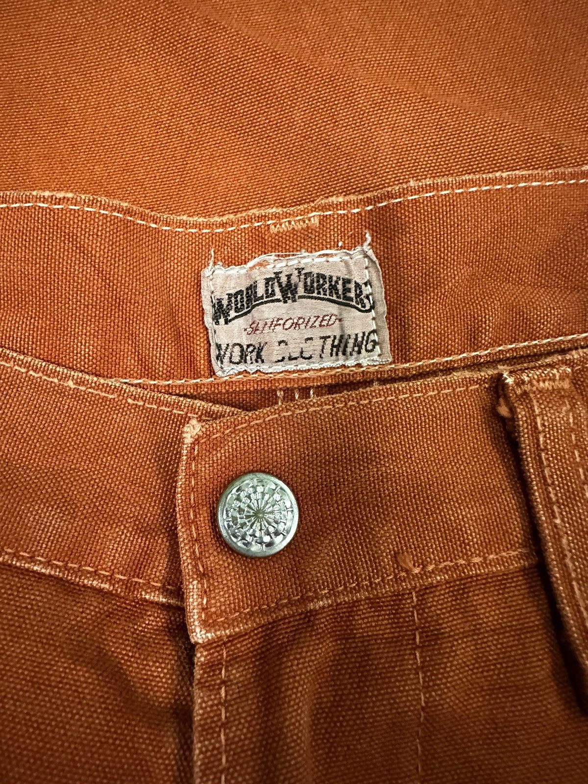 Big John × Vintage RARE VINTAGE BIG JOHN DOUBLE KNEE CANVAS PANT Size US 30 / EU 46 - 10 Thumbnail