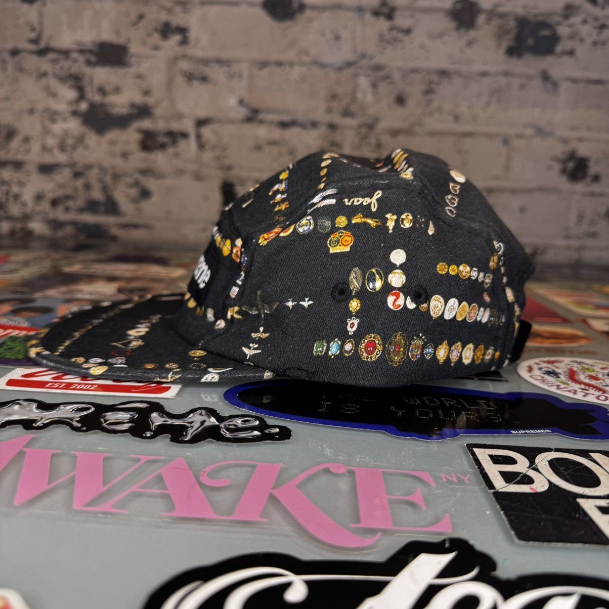 Supreme Supreme Mike Kelley Camp Cap Black SS26 DS Size ONE SIZE - 2 Thumbnail