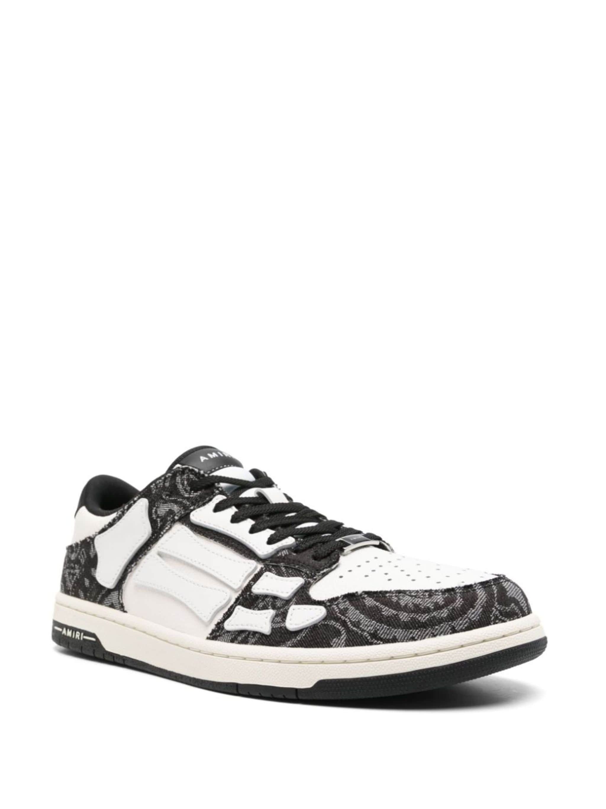 Amiri o1s1wg111125 Bandana Denim Sneakers in Multicolor Size US 12 / EU 45 - 2 Thumbnail