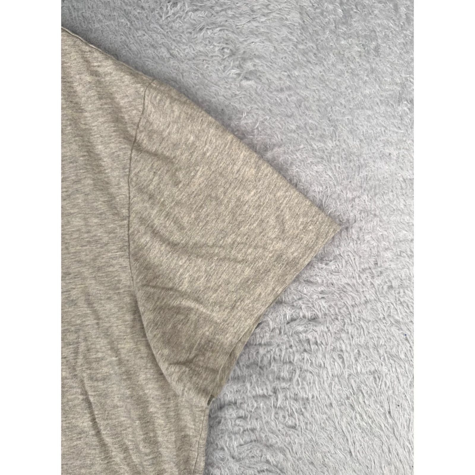 Ralph Lauren Ralph Lauren Shirt Men Large Gray Crew Neck Short Sleeve Solid Logo All Seasons Mens Size US L / EU 52-54 / 3 - 2 Thumbnail
