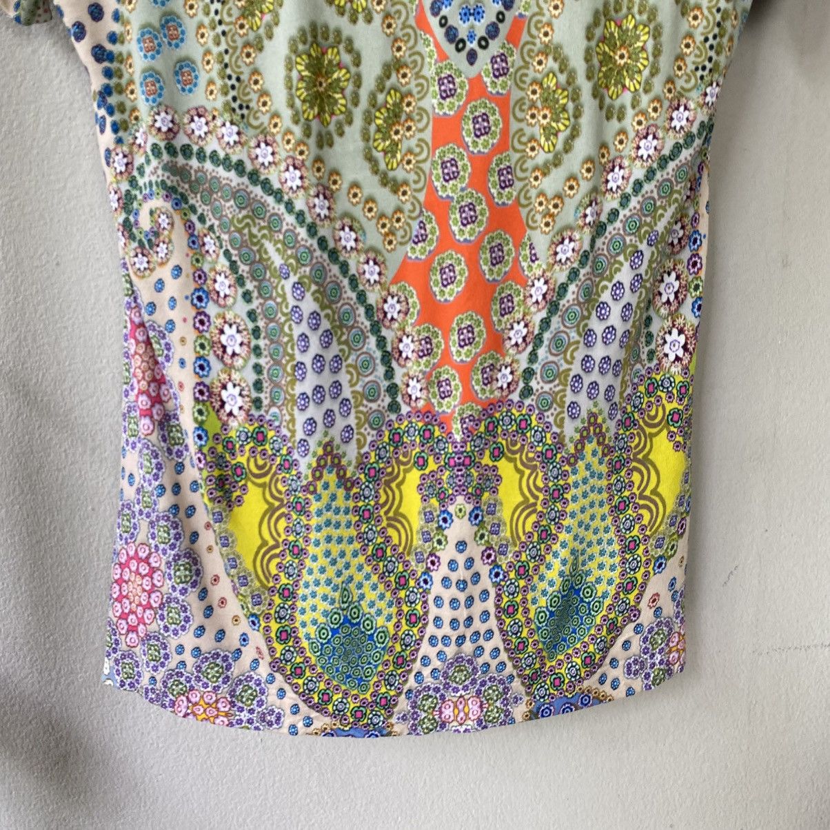 Etro ETRO Milano Multicolor Paisley Print Scoop Neck Top Size M / US 6-8 / IT 42-44 - 11 Thumbnail