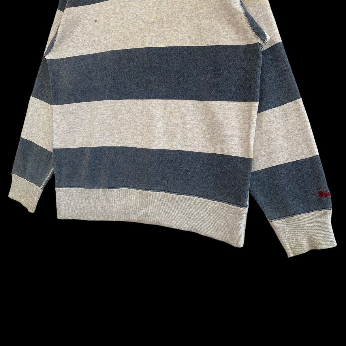 Hysteric Glamour Dont buy yet ! Hysteric Glamour Stripes Sweatshirt Size US XL / EU 56 / 4 - 4 Thumbnail