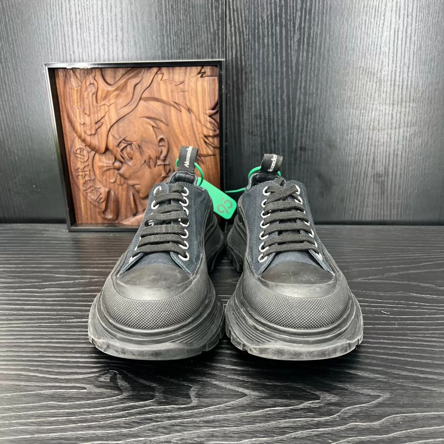 Alexander McQueen Alexander McQueen black Martin boots 37.5 original box Size US 7 / IT 37 - 4 Thumbnail