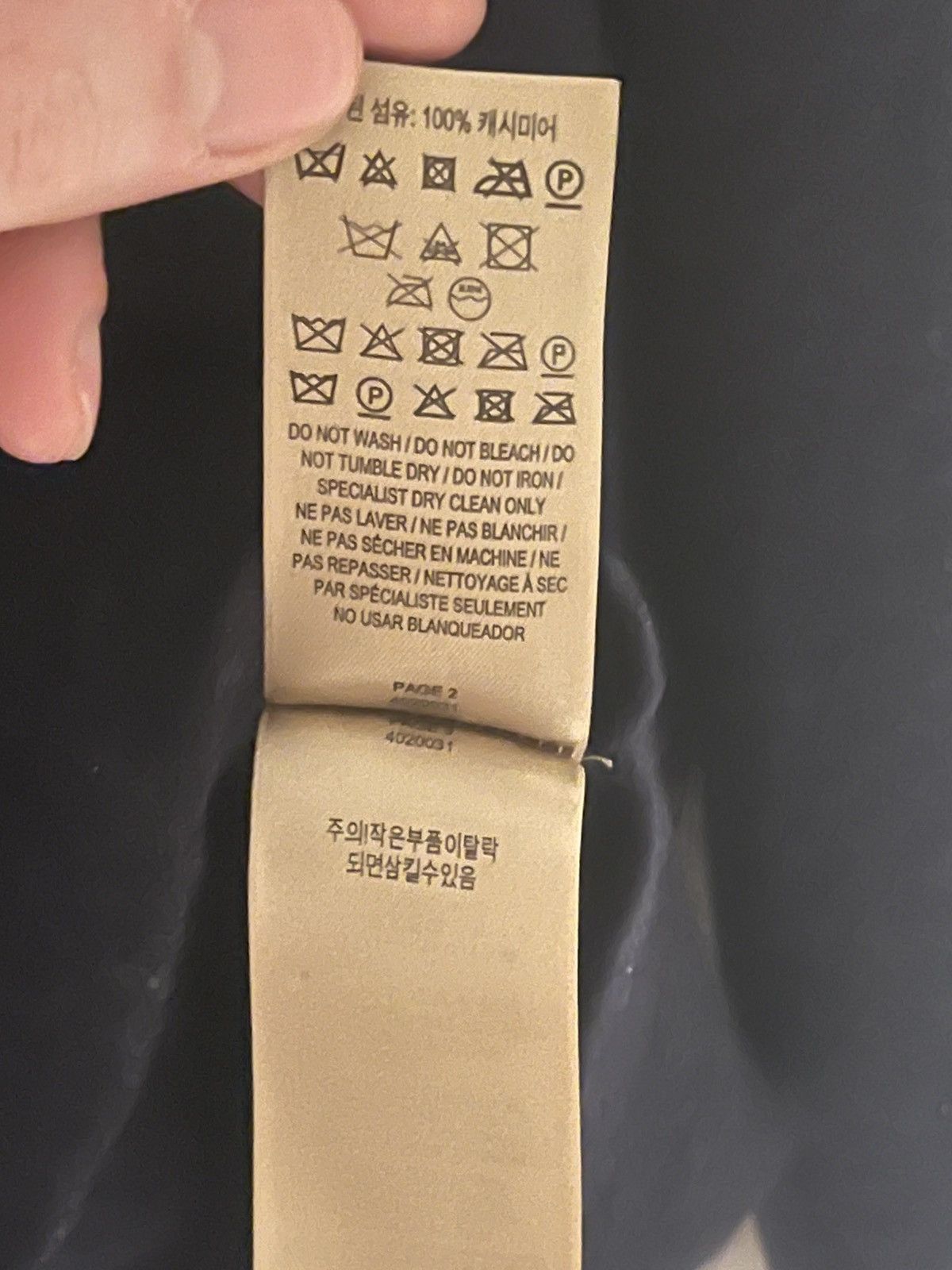 Burberry Burberry sweater vintage cashmere Size US XL / EU 56 / 4 - 6 Thumbnail