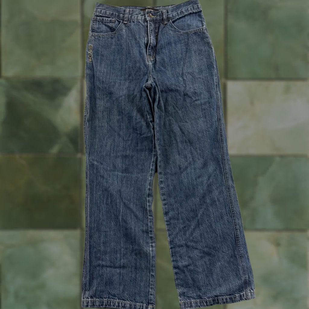 Sean John VINTAGE Sean John Jeans Mens 28x31 Wide-Leg Denim Blue 5-Pocket Grunge Hip Hop Size US 28 / EU 44 - 1 Thumbnail
