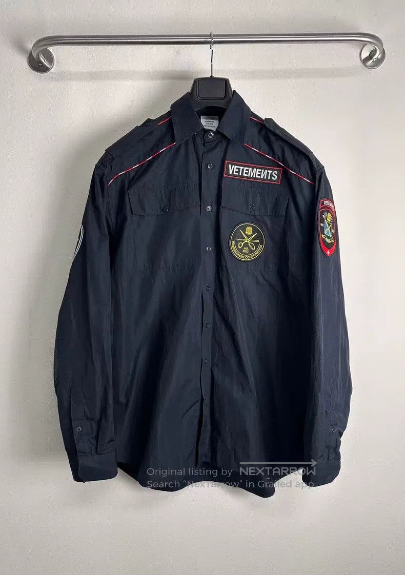 Vetements Vetements Police officer shirt Size US XS / EU 42 / 0 - 1 Thumbnail