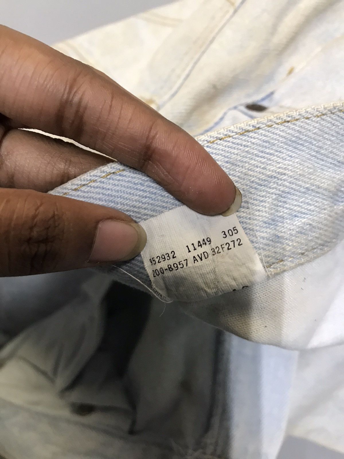 Lee Vintage Lee dusty stained denim Size US 30 / EU 46 - 8 Thumbnail