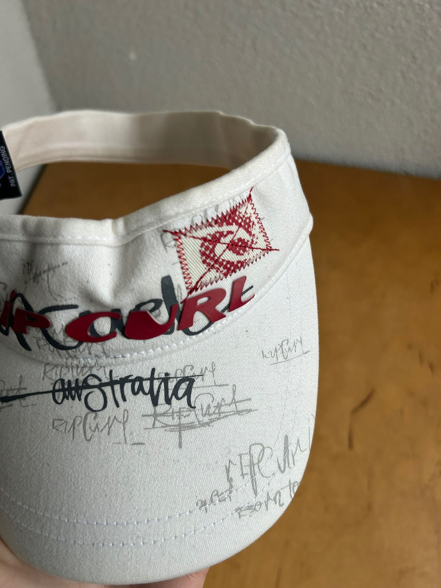 Rip Curl Vintage 2000s Rip Curl Surf Visor Cap Size ONE SIZE - 4 Thumbnail