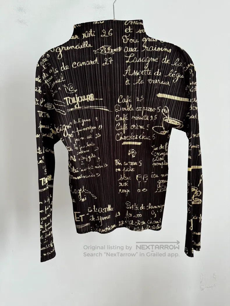 Issey Miyake Issey Miyake Black Long Sleeve Size L / US 10 / IT 46 - 1 Thumbnail