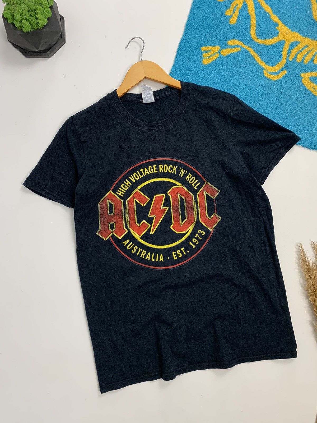 AC/DC × Band Tees × Vintage Vintage AC DC High Voltage Rock T-Shirt Size US M / EU 48-50 / 2 - 4 Thumbnail