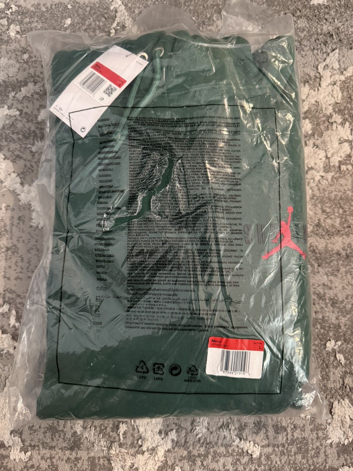 Supreme Supreme Jordan Hoodie Green Size US L / EU 52-54 / 3 - 1 Thumbnail