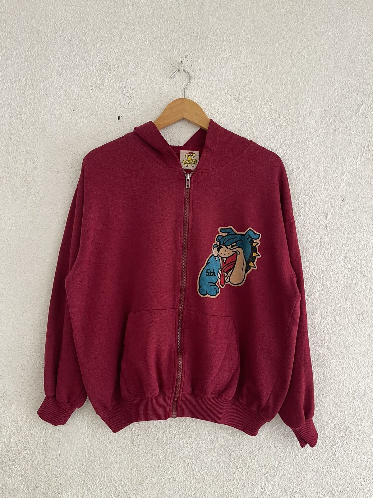 Hysteric Glamour Hysteric Glamour Boys 5th Bulldog Hoodie Size US L / EU 52-54 / 3 - 1 Thumbnail