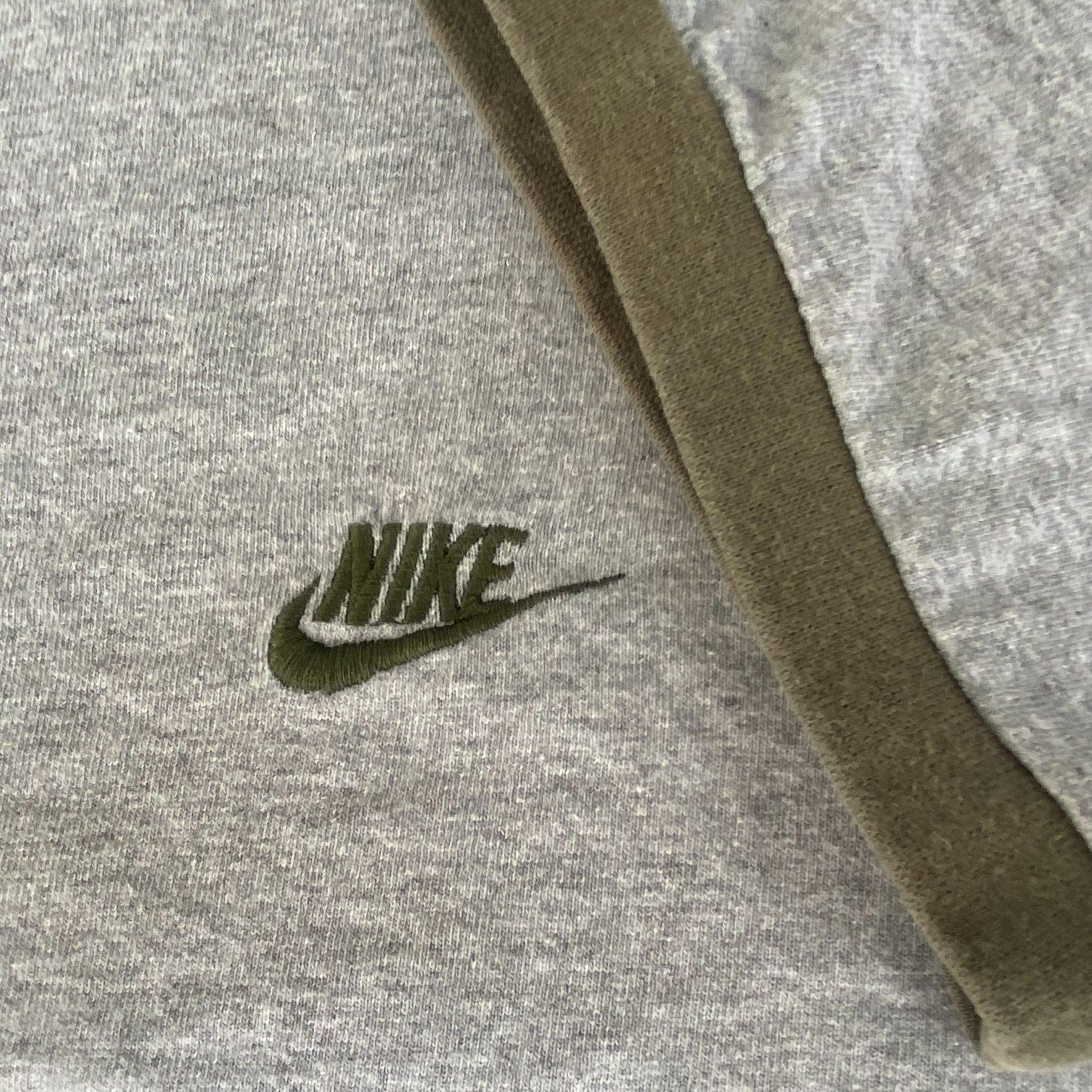 Nike Vintage Y2K Nike Logo Shirt Gray Retro Swoosh Ringer Tee Size US XL / EU 56 / 4 - 3 Thumbnail