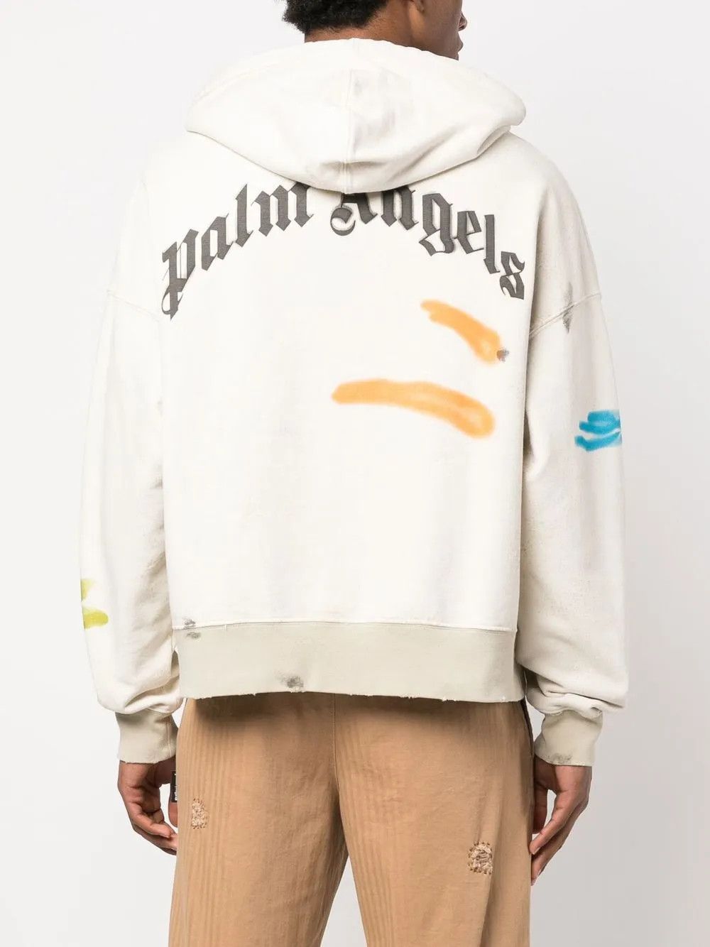 Palm Angels o1y0325 Logo Hoodie in Multicolor Size US S / EU 44-46 / 1 - 4 Thumbnail