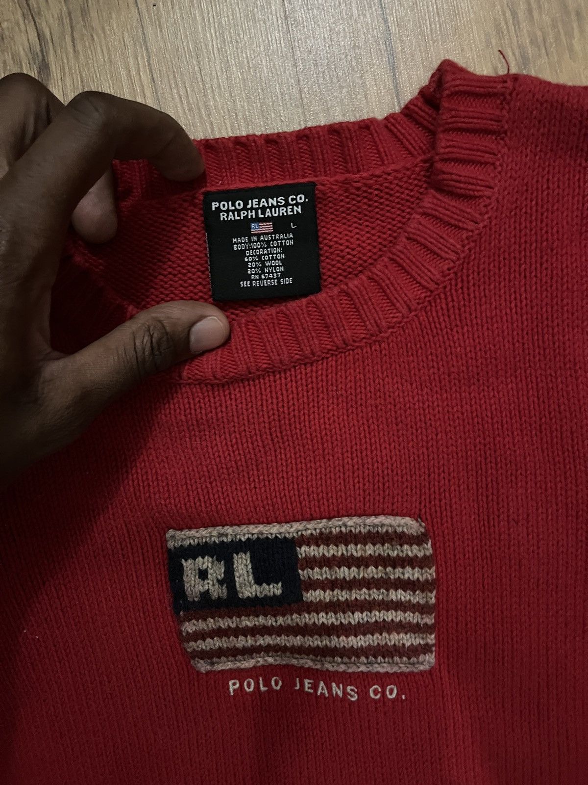 Ralph Lauren Pull Flag Ralph Lauren Size L / US 10 / IT 46 - 4 Thumbnail