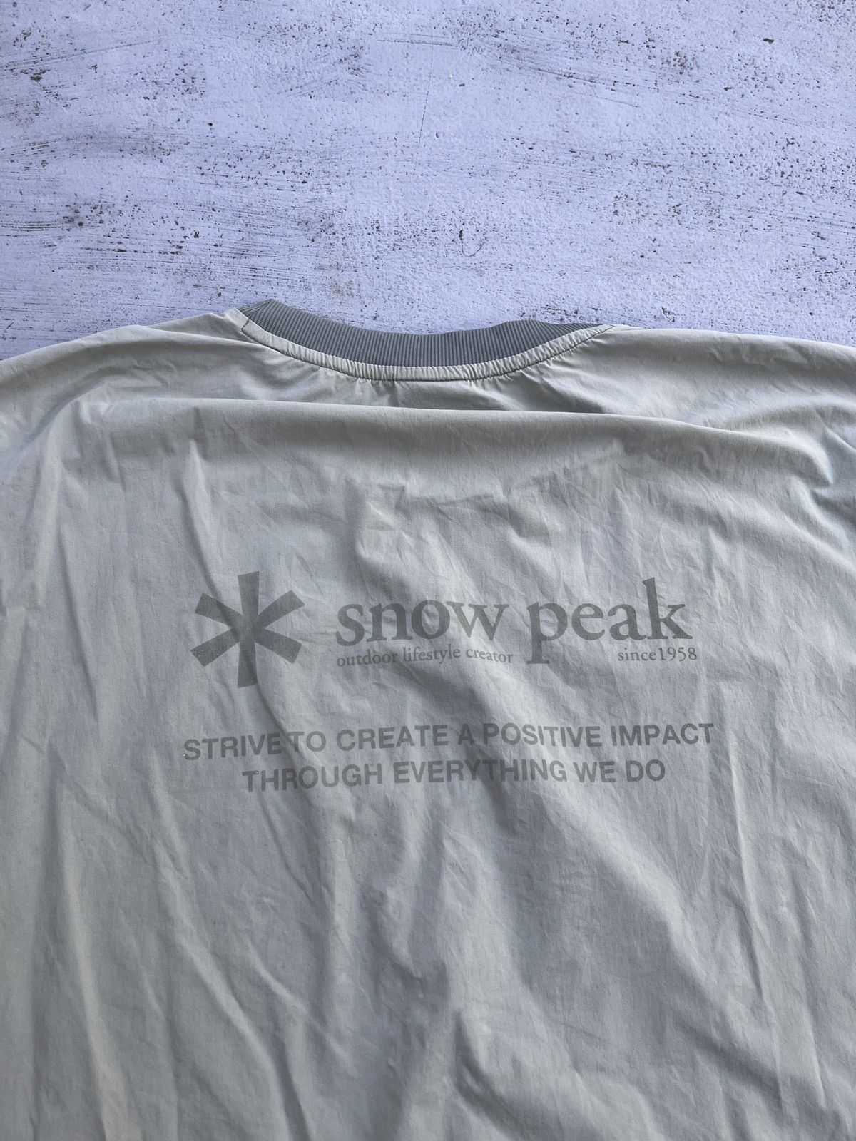 Snow Peak SNOW PEAK NYLON TEE Size US M / EU 48-50 / 2 - 2 Thumbnail