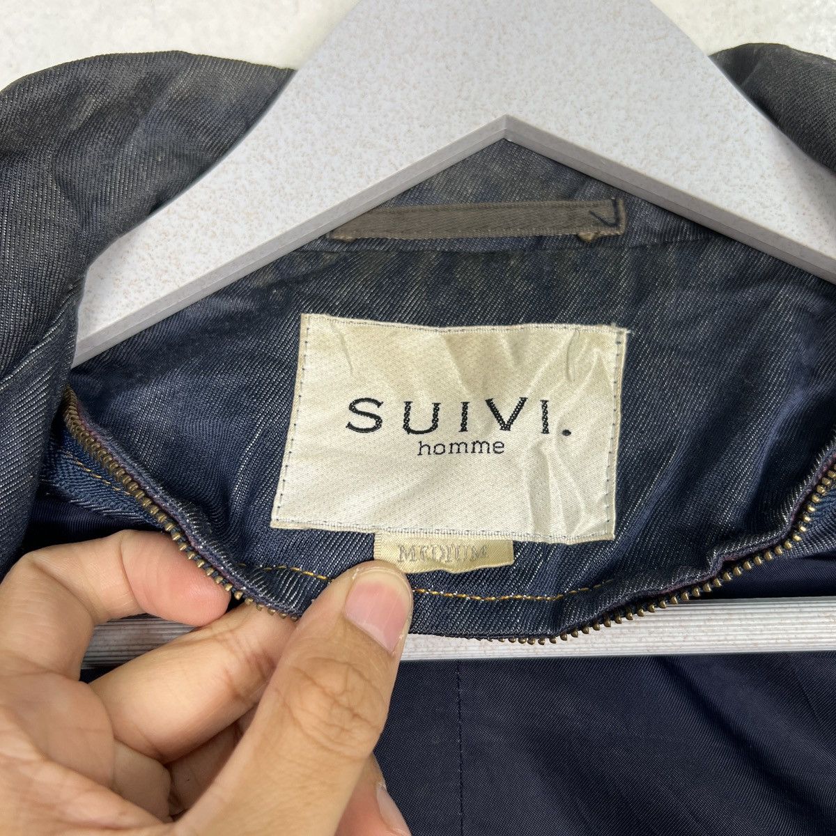 Vintage 🔥 SUIVI HOMME PATCHES BLOUSON JACKET Size US M / EU 48-50 / 2 - 16 Thumbnail