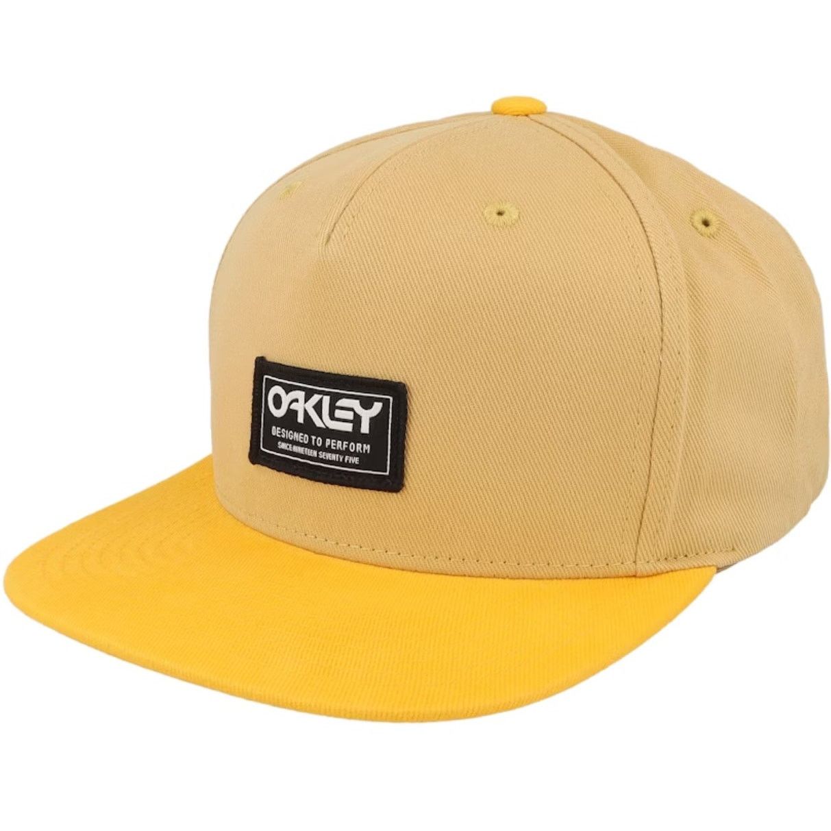 Oakley Oakley Men's Snapback Hat Bondi B1B Logo Patch Flat Brim Cap Size ONE SIZE - 1 Thumbnail