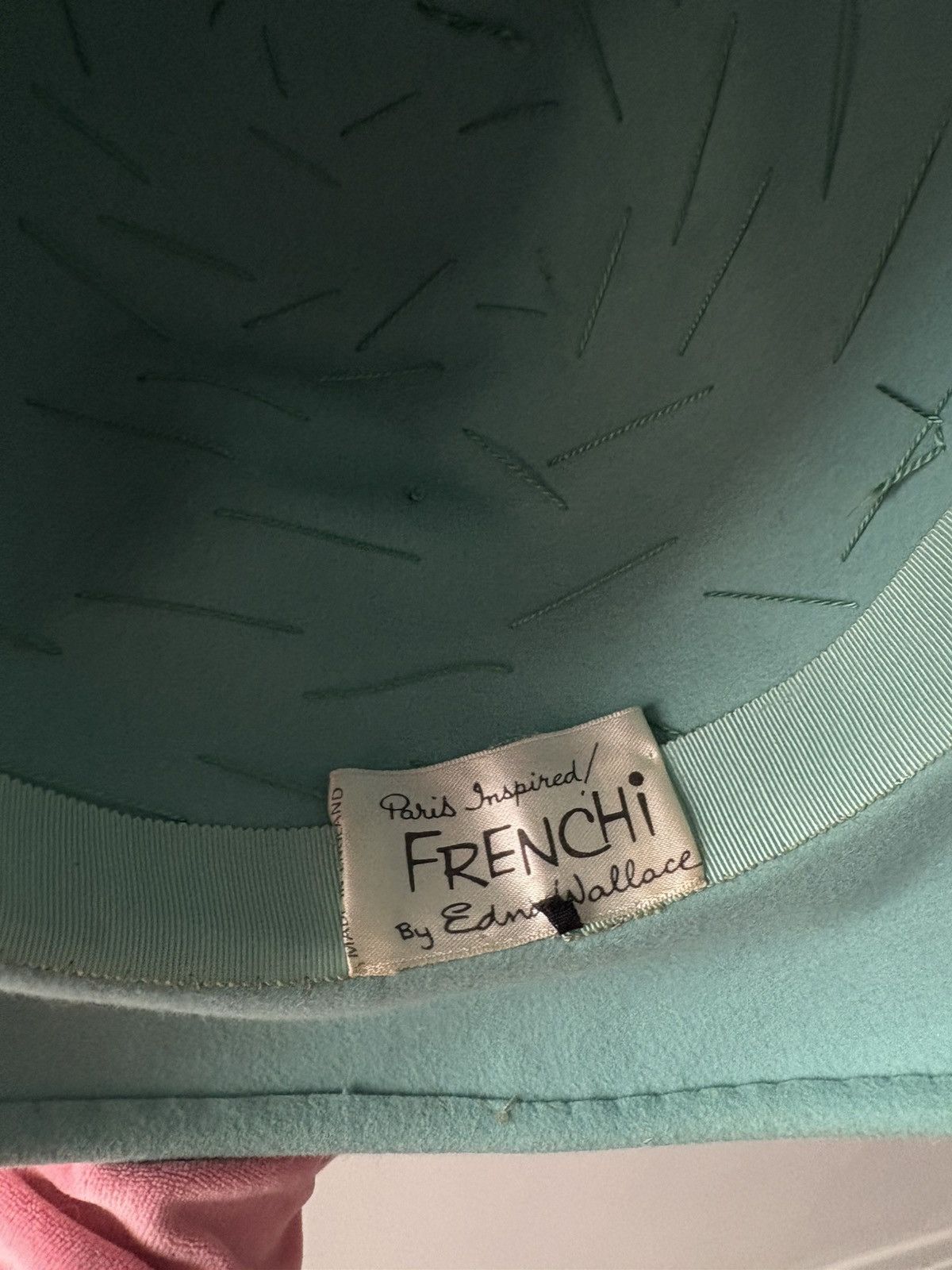 Vintage 1950s Edna Wallace Paris Inspired Frenchie Hat Size ONE SIZE - 5 Thumbnail