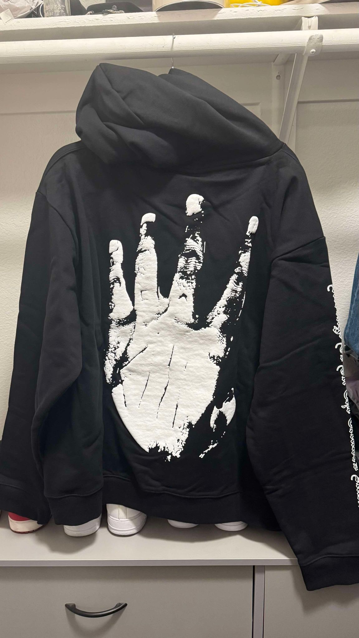Revenge Revenge White Outline Kill Logo Hoodie Size US XL / EU 56 / 4 - 2 Thumbnail