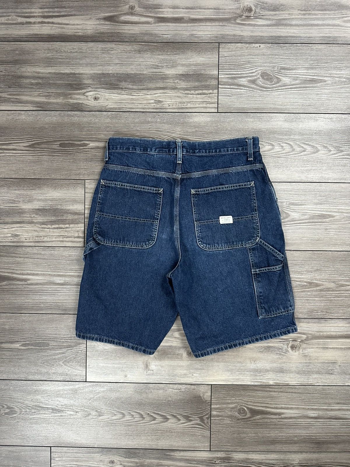 Gap Vintage Y2K Gap Denim Carpenter Shorts Size US 34 / EU 50 - 2 Thumbnail